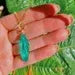 Eye Popping Glowing 100% Genuine Emerald Raw Gemstone Necklace, Natural Emerald Rough Stone Pendant, Minas Gerais Brazil Mines