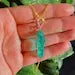 Eye Popping Glowing 100% Genuine Emerald Raw Gemstone Necklace, Natural Emerald Rough Stone Pendant, Minas Gerais Brazil Mines